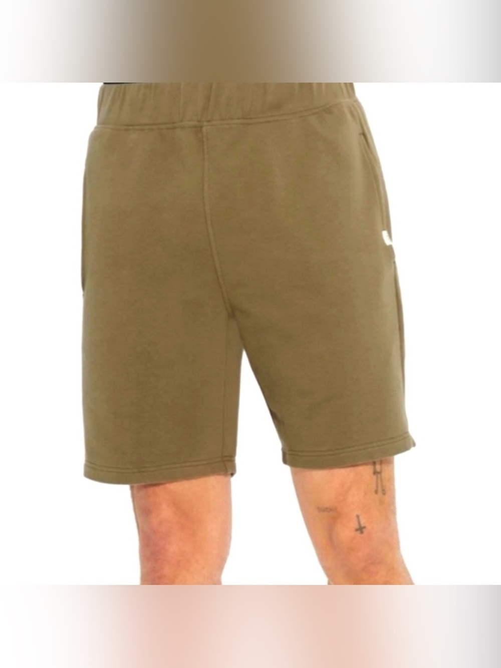 UGG Men's Olive Stretch Athletic Shorts Size S